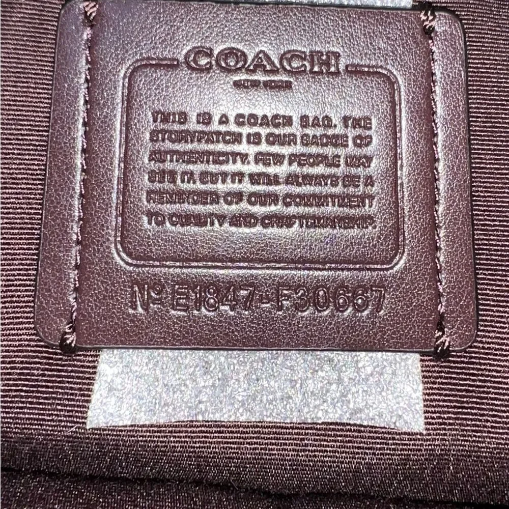 🔥🎁New! Coach Large Floral Quilted Satin Backpack Msrp:$325 Limited Edition